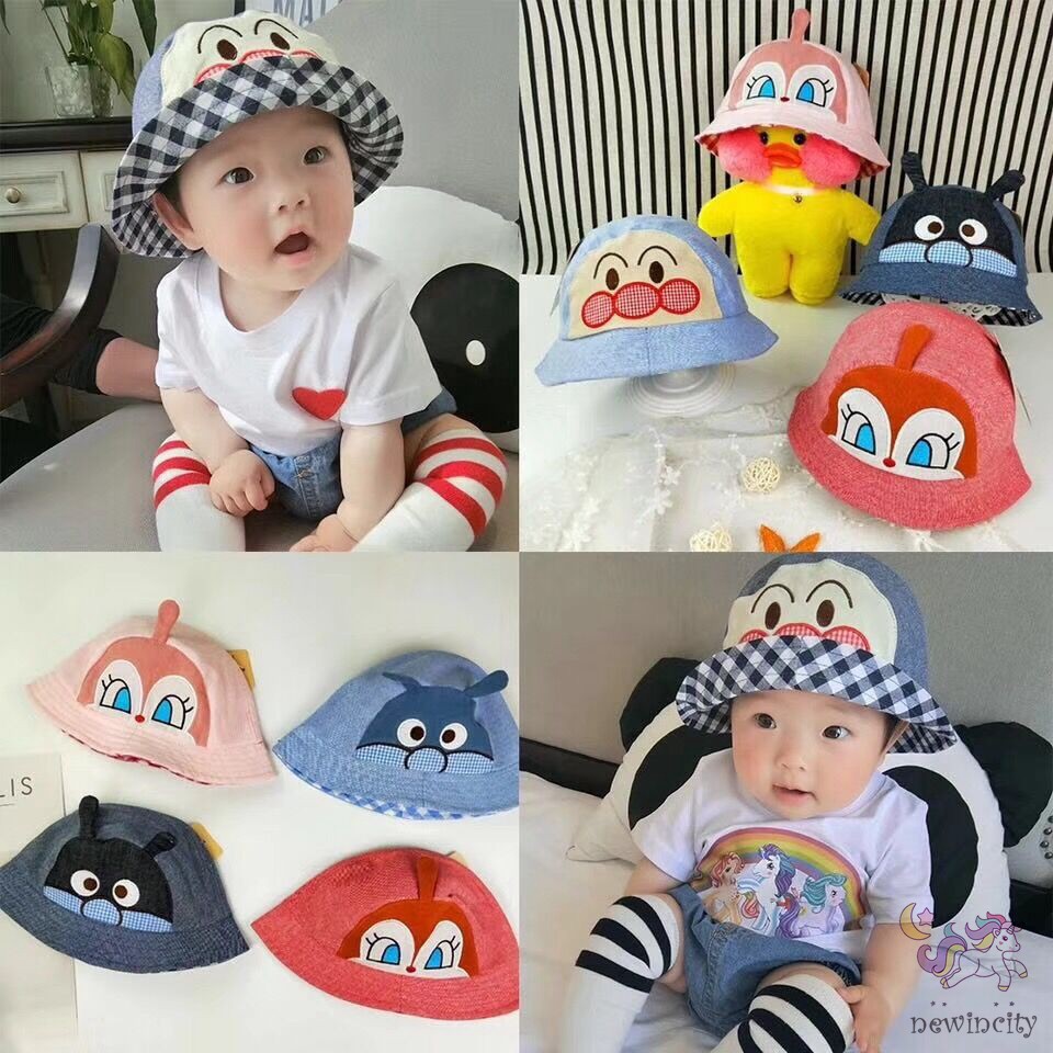 Mũ Lưỡi Trai Chống Tia Uv Với Họa Tiết Hoạt Hình Dùng Cho Trẻ Nhỏ