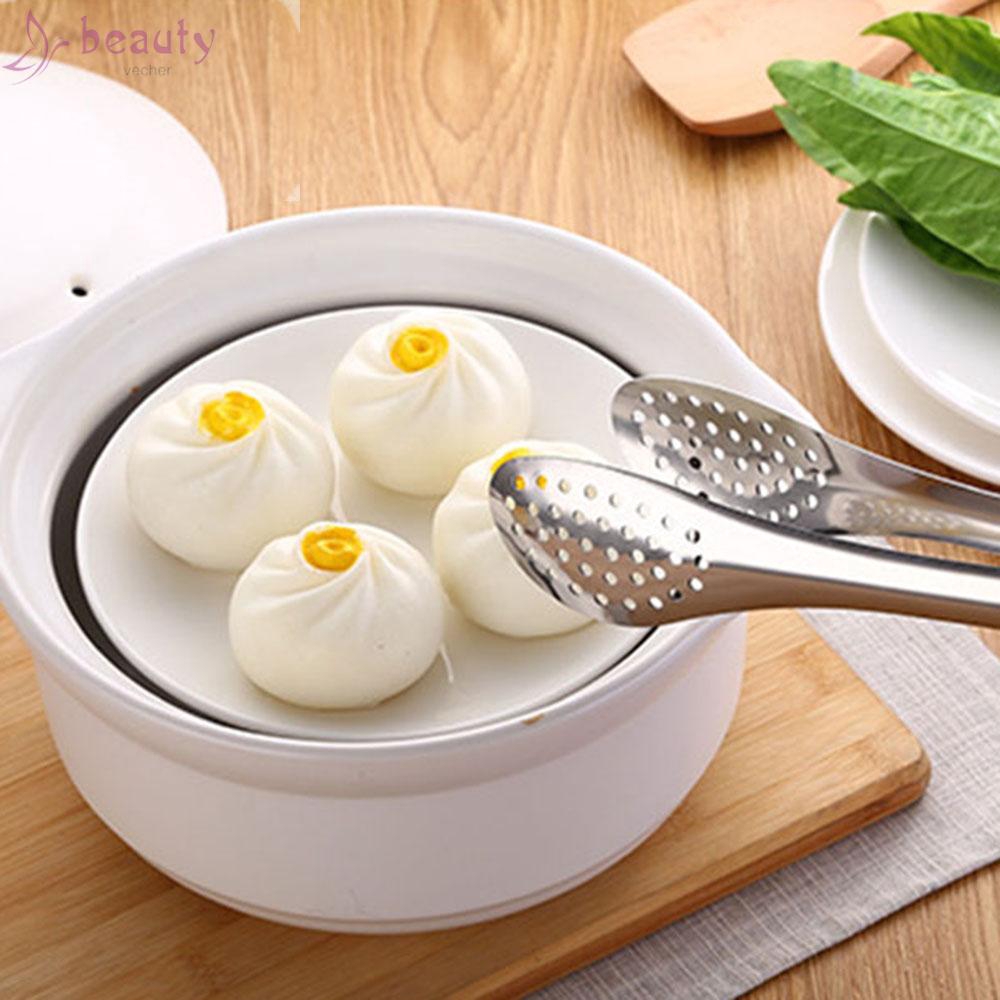 Set 3 Kẹp Gắp Thức Ăn Đa Năng Bằng Thép Không Gỉ