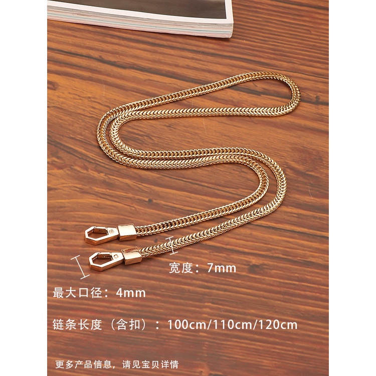 Dây Xích Đeo Túi Xách Bằng Kim Loại Cao Cấp Thời Trang Mới