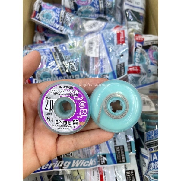 Dây hút chì Nhật Gootwick 2.0mm x 1.5m