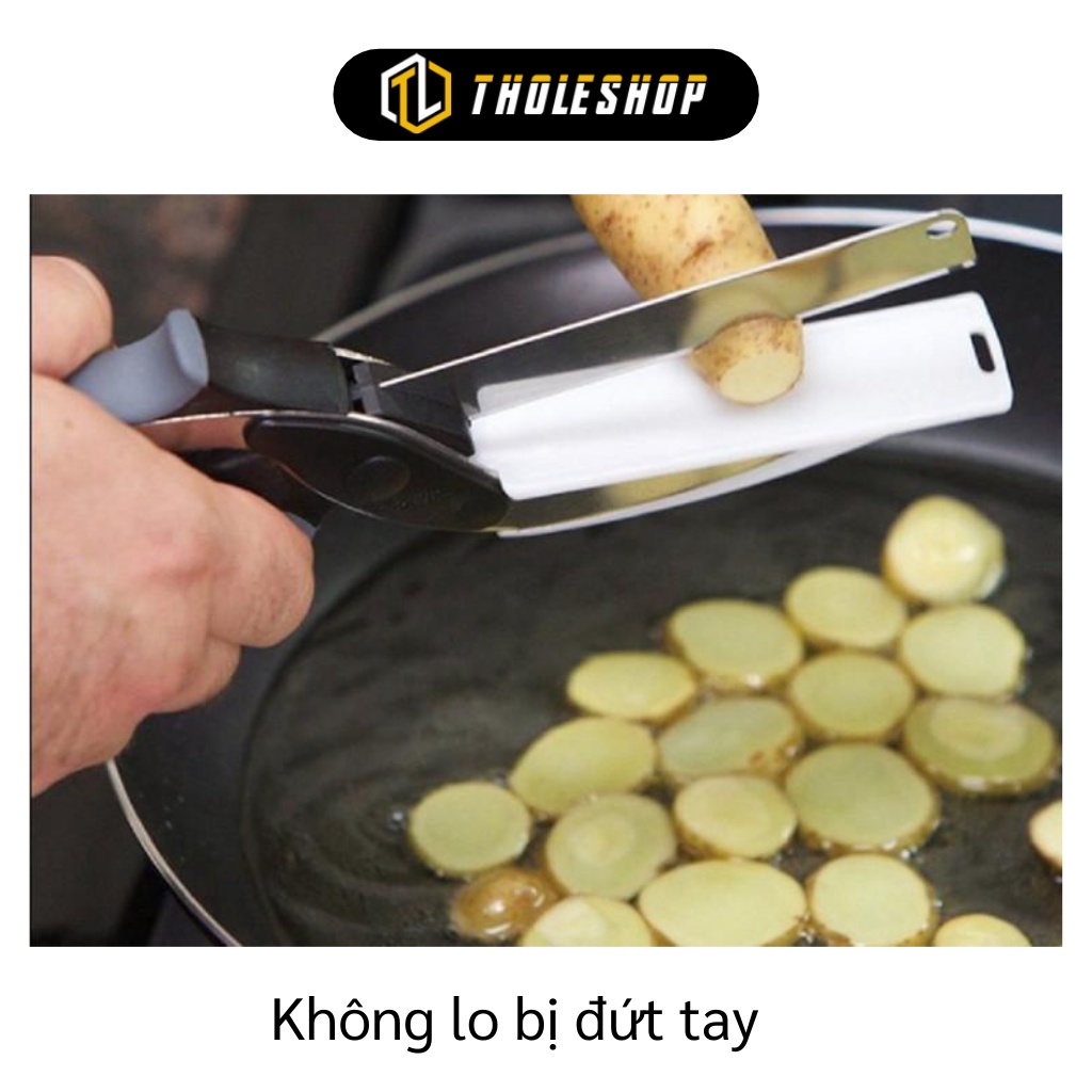 Kéo cắt thực phẩm - Kéo thông minh Clever Cutter sắc bén không cần thớt 2544