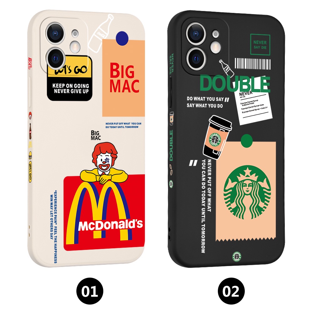 Ốp Điện Thoại In Logo TPA Thời Trang Cho OnePlus 9 RT Pro Tecno Spark 6 GO Air 7 Camon 17 Pro Infinix Hot 9 10 Play Note 10 11 Pro