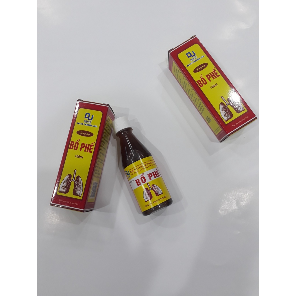 SIRO HO BỔ PHẾ 100ml- Bổ phế, hỗ trợ giảm ho