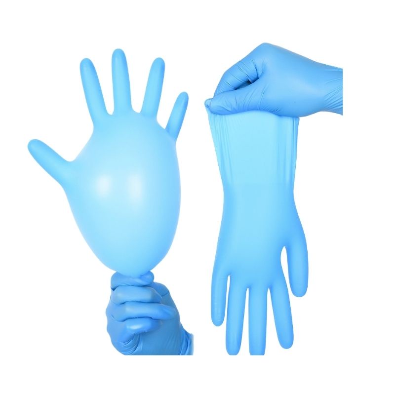 Găng tay y tế không bột có nhám dẻo dai bao ôm tay chất liệu cao su cao cấp ( Hộp 100 cái)