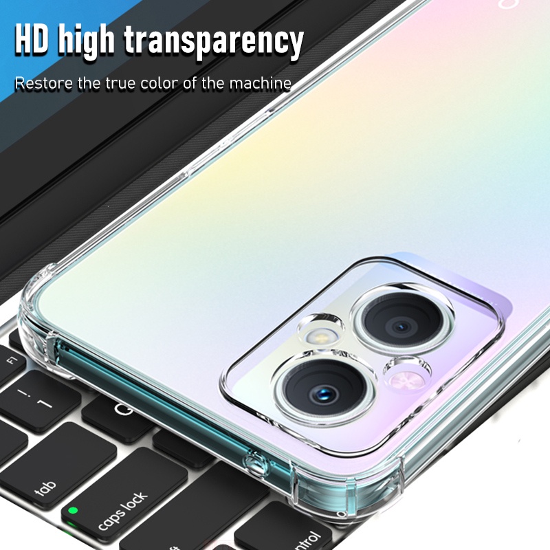 Ốp Điện Thoại TPU Mềm Trong Suốt Có Túi Khí Bảo Vệ Cho OPPO Reno 8Z Reno8Z 5G