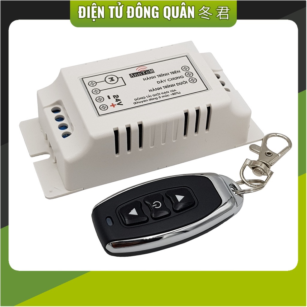 Mạch điều khiển đảo chiều động cơ từ xa 24VDC 10A [ĐIỆN TỬ]