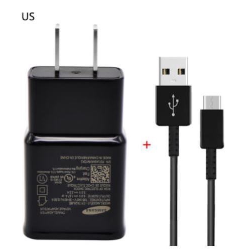 Bộ Sạc Nhanh Type-C Usb Cho Samsung Galaxy S8 S8 Plus S9 A5 Note 9