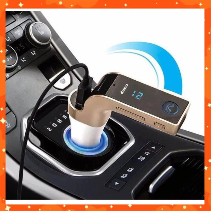 Tẩu Car S7 Sạc, Nghe Nhạc USB Thẻ Nhớ Và Bluetooth Trên Ô Tô