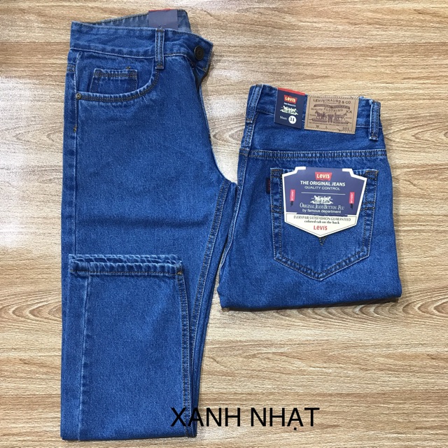 Quần jeans nam ống suông cao cấp dành cho lứa tuổi trung niên