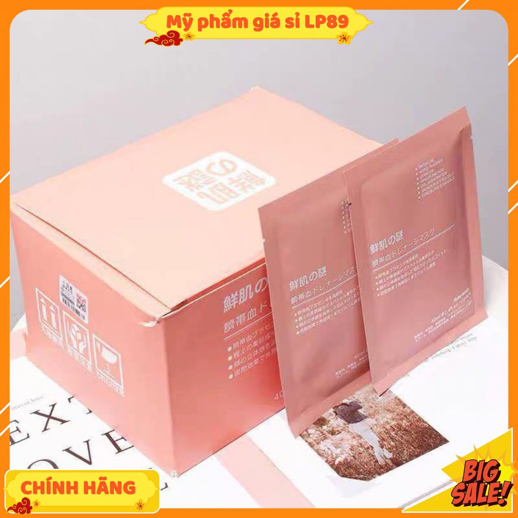 Mặt Nạ Nhau Thai Cừu 𝑭𝒓𝒆𝒆𝒔𝒉𝒊𝒑 Mặt nạTế Bào Gốc Rwine Beauty Stem Cell Placenta Mask Nhật Bản