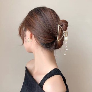 ( Mẫu mới ) Kẹp tóc càng cua kim loại kiểu cổ trang thời thượng
