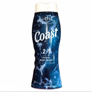Dầu gội - sữa tắm Coast 2in1 532 ml