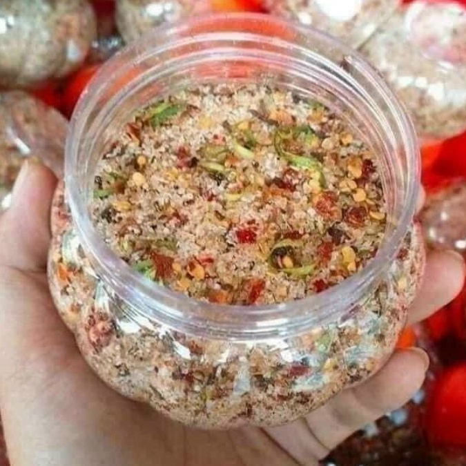 25k hủ 250gr Muối Chẩm Chéo Tây Bắc
