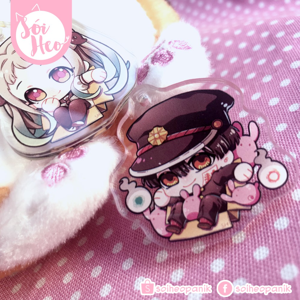 Móc điện thoại/ Móc khóa Jibaku Shounen Hanako-kun "Cậu ma nhà xí"