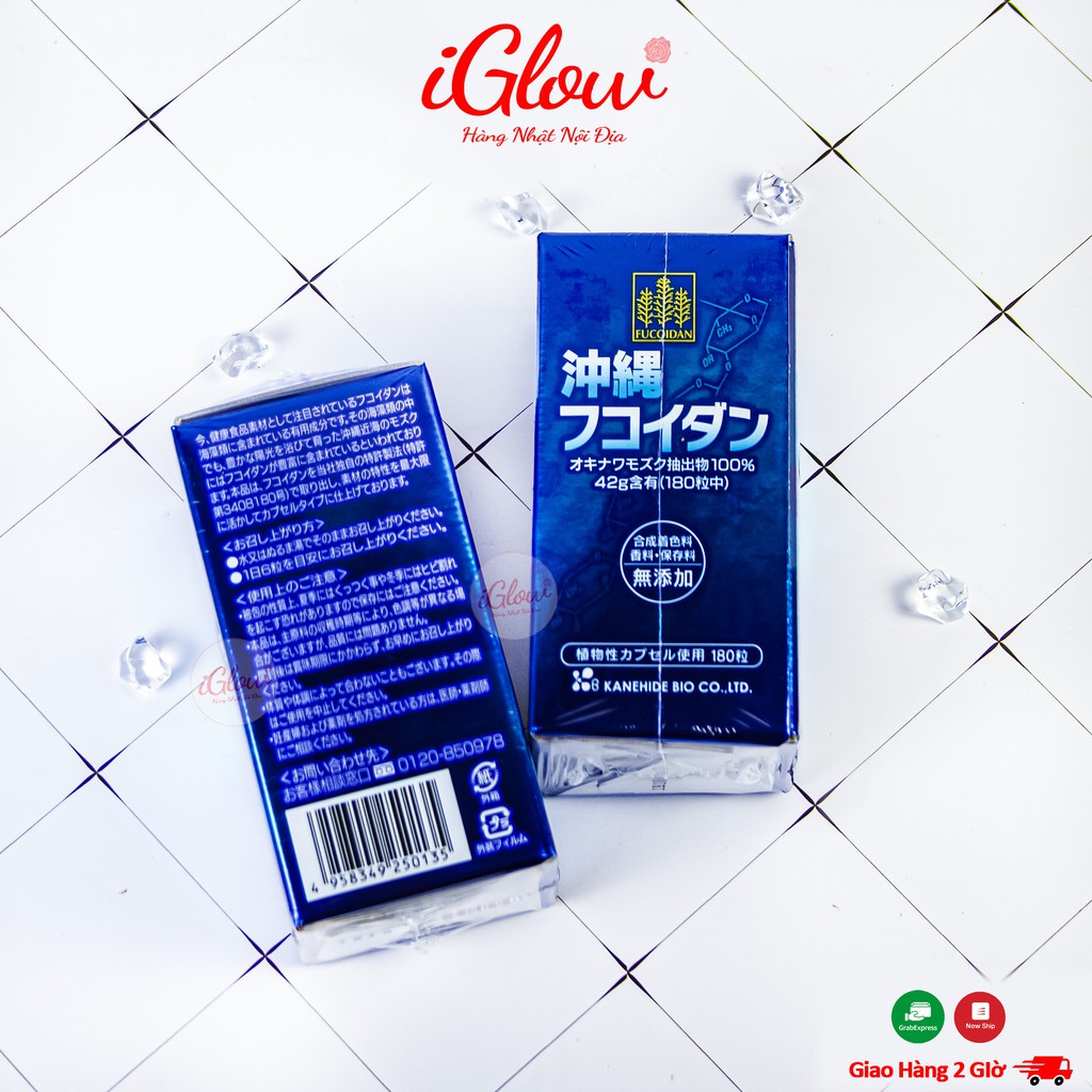 Viên Uống Okinawa Fucoidan Của Nhật 180 Viên - Fucoidan Okinawa