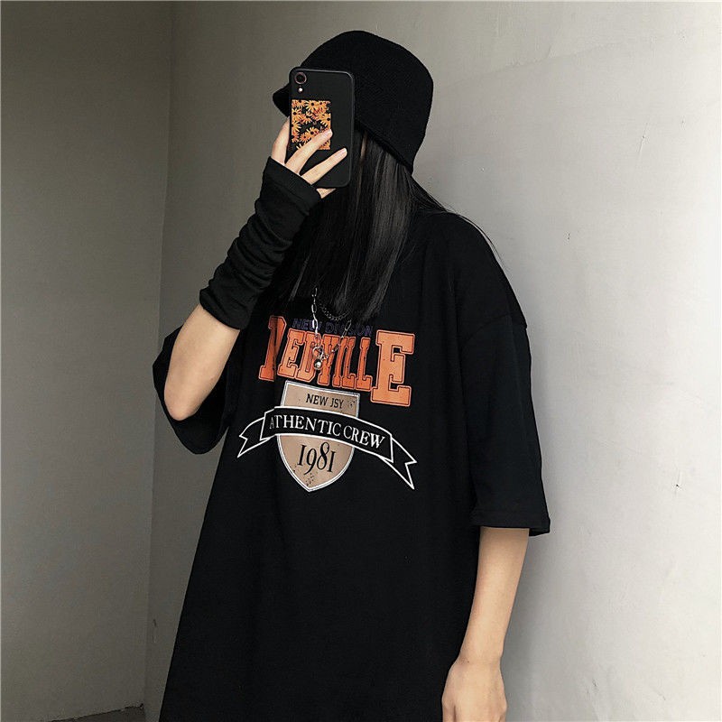 Áo thun tay lỡ form rộng unisex oversize, áo phông nam nữ đẹp ulzzang REDVILLE KOMBOH A121 | BigBuy360 - bigbuy360.vn