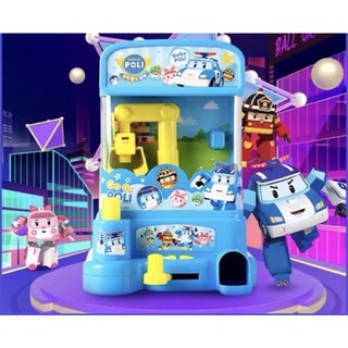 Máy Gắp Thú, Trứng Mini Phiên Bản Poly & Amber đội cứu hộ poly car