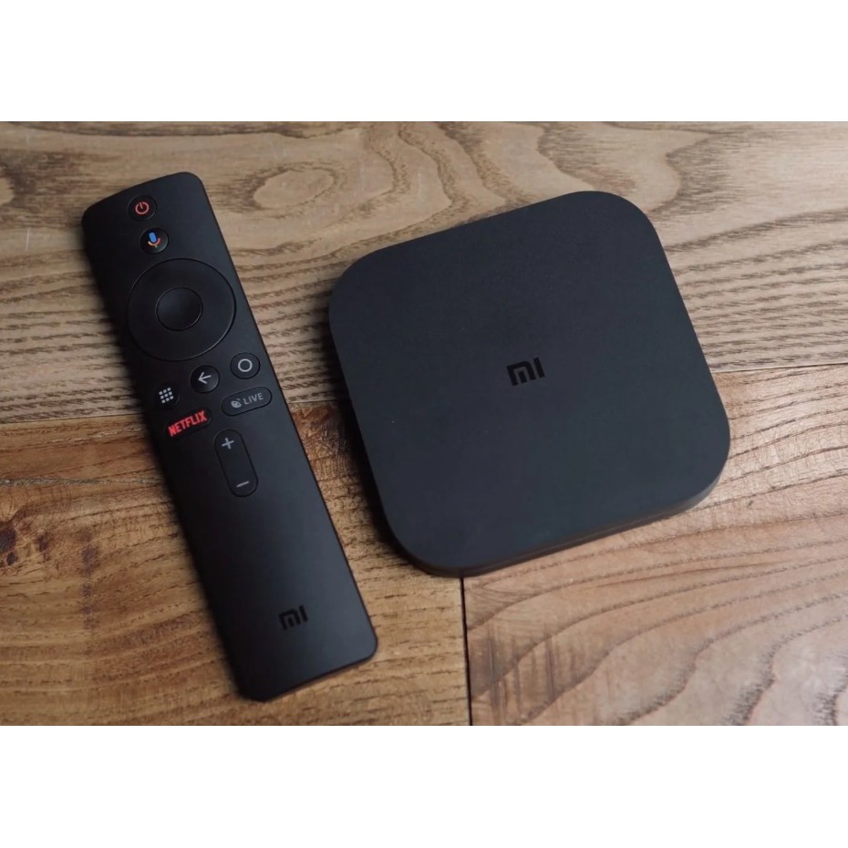 Tivi box Xiaomi Mibox S 4K 2019 Bản Quốc Tế Tiếng Việt tìm kiếm giọng nói Chính hãng