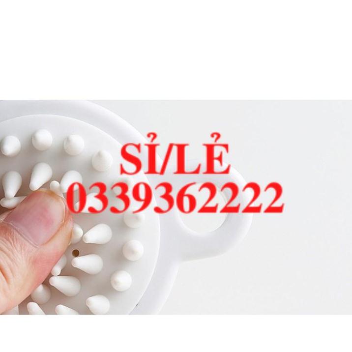 [ CHÍNH HÃNG ] Lược gội đầu Silicone Nhật mát xa da đầu giảm rụng tóc kích thích mọc tóc