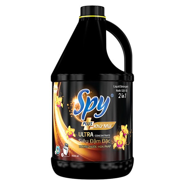 Nước giặt xả SPY 2 in 1 3500ml công nghệ Thái