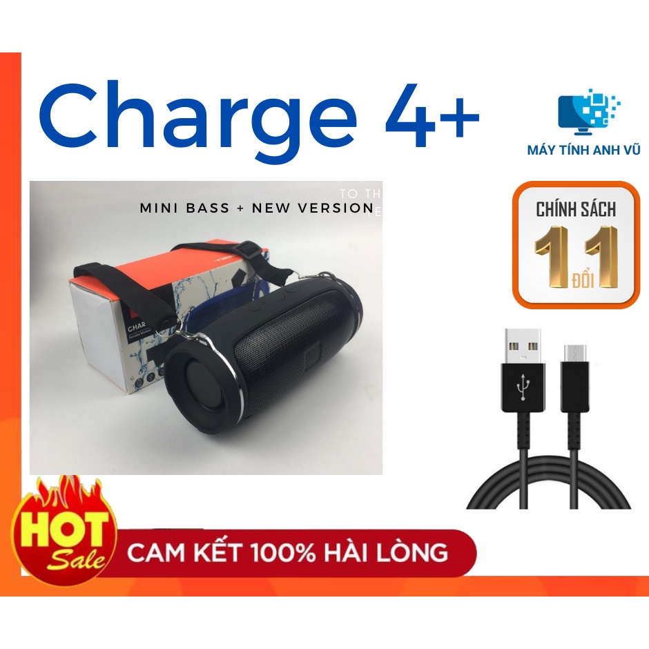 [Mã ELHACE giảm 4% đơn 300K] Loa bluetooth Charge 4+ Mini Bass cực mạnh ,Loa mini cầm tay