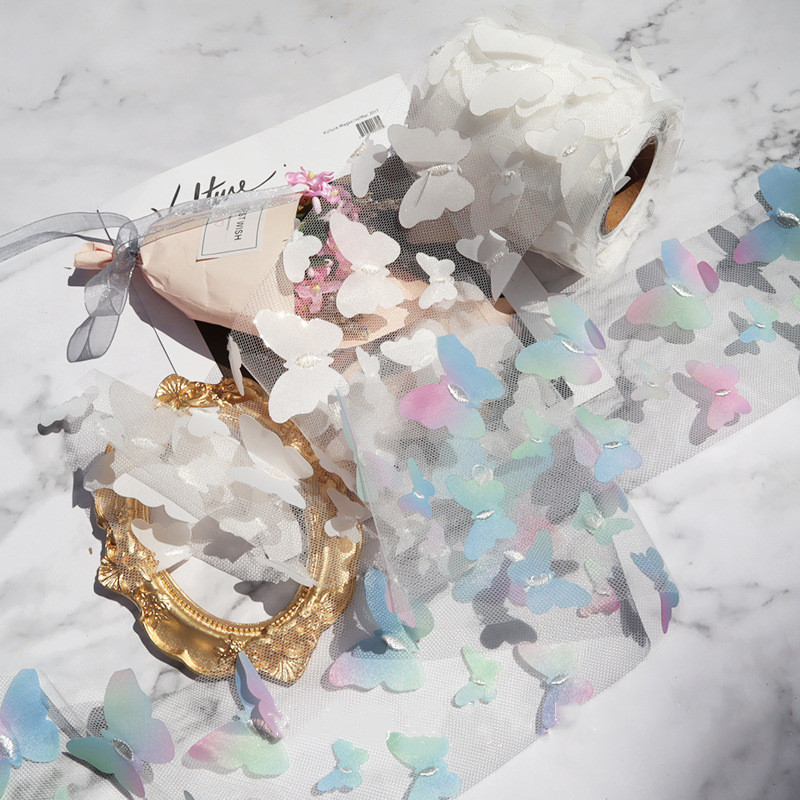 Dây ruy băng hình chuột mickey dễ thương 8cm