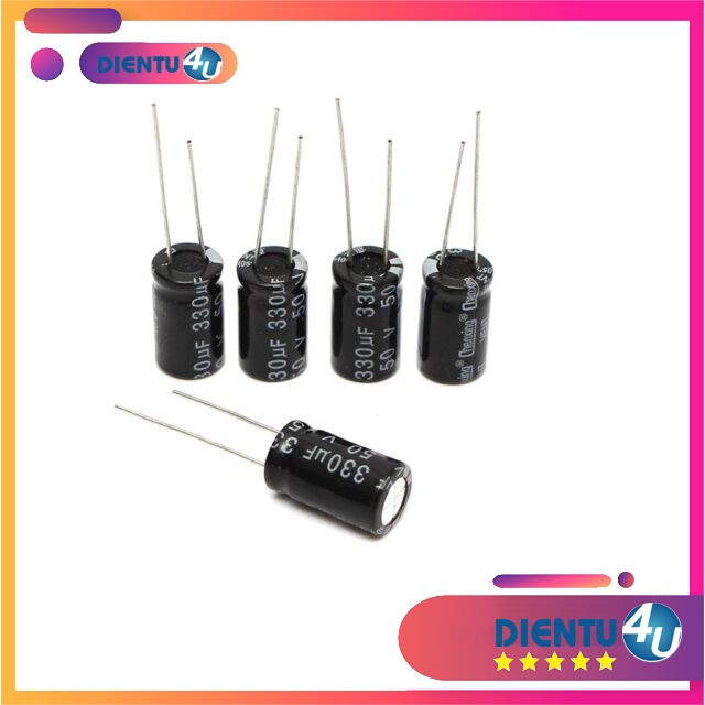 Tụ hóa 330uF 50V 330uF/50V