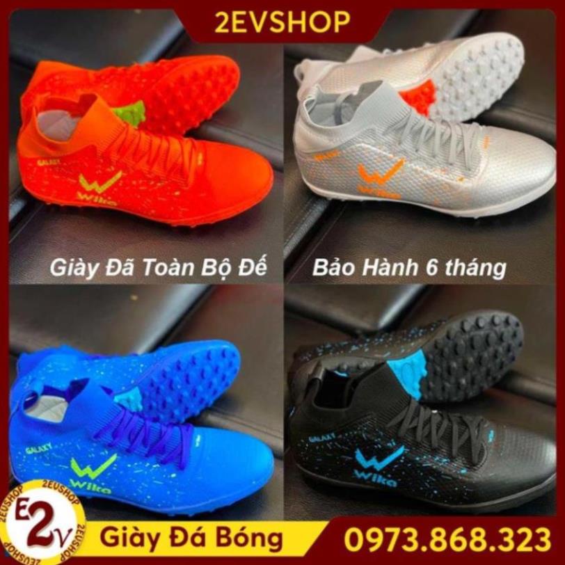 Giày đá bóng thể thao nam Wika Galaxy Colorful cao cổ, giày đá banh cỏ nhân tạo cao cấp - EVSHOP ! < ( IOI.HKJ $ ; I