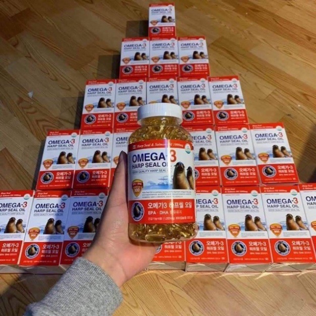 DẦU HẢI CẨU OMEGA3 HÀN QUỐC, HỘP ĐỎ 300 VIÊN | BigBuy360 - bigbuy360.vn
