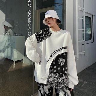 Áo sweater dáng rộng màu sắc thời trang