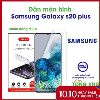 Dán màn hình Samsung Galaxy S20 Plus chính hãng Mibo PPF dẻo trong suốt