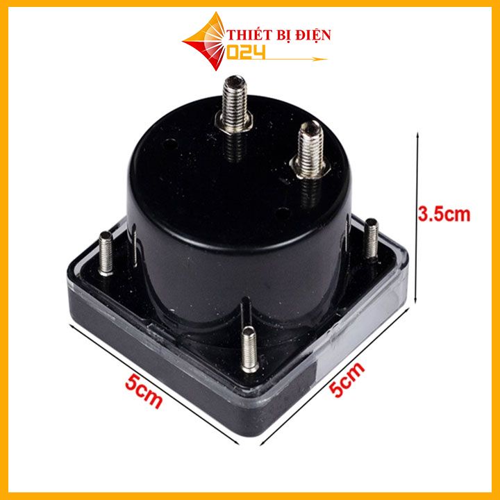 Đồng hồ Ampe kế xoay chiều BEW 5x5x3.5Cm