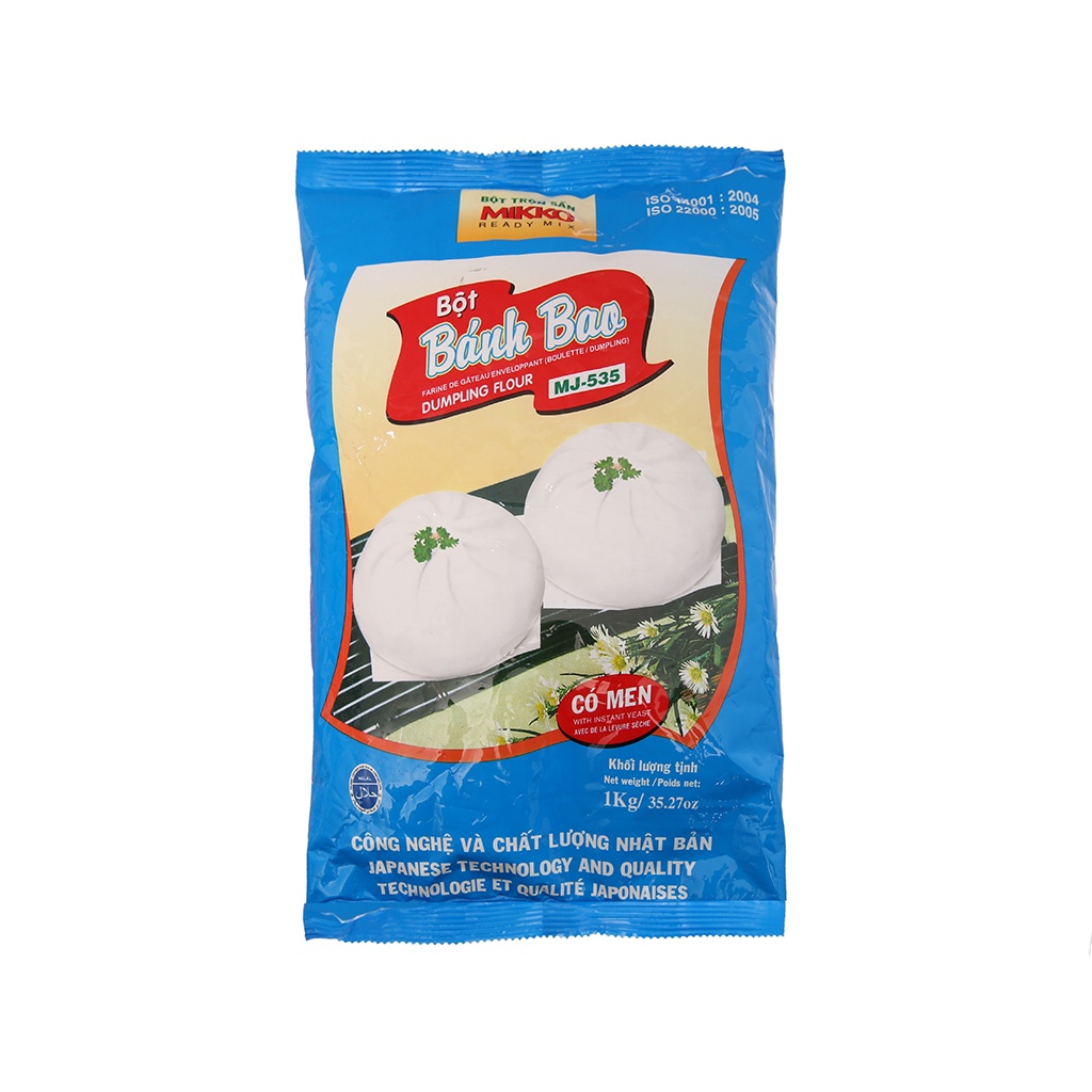 Bột bánh bao Mikko gói 1kg - Có men nở