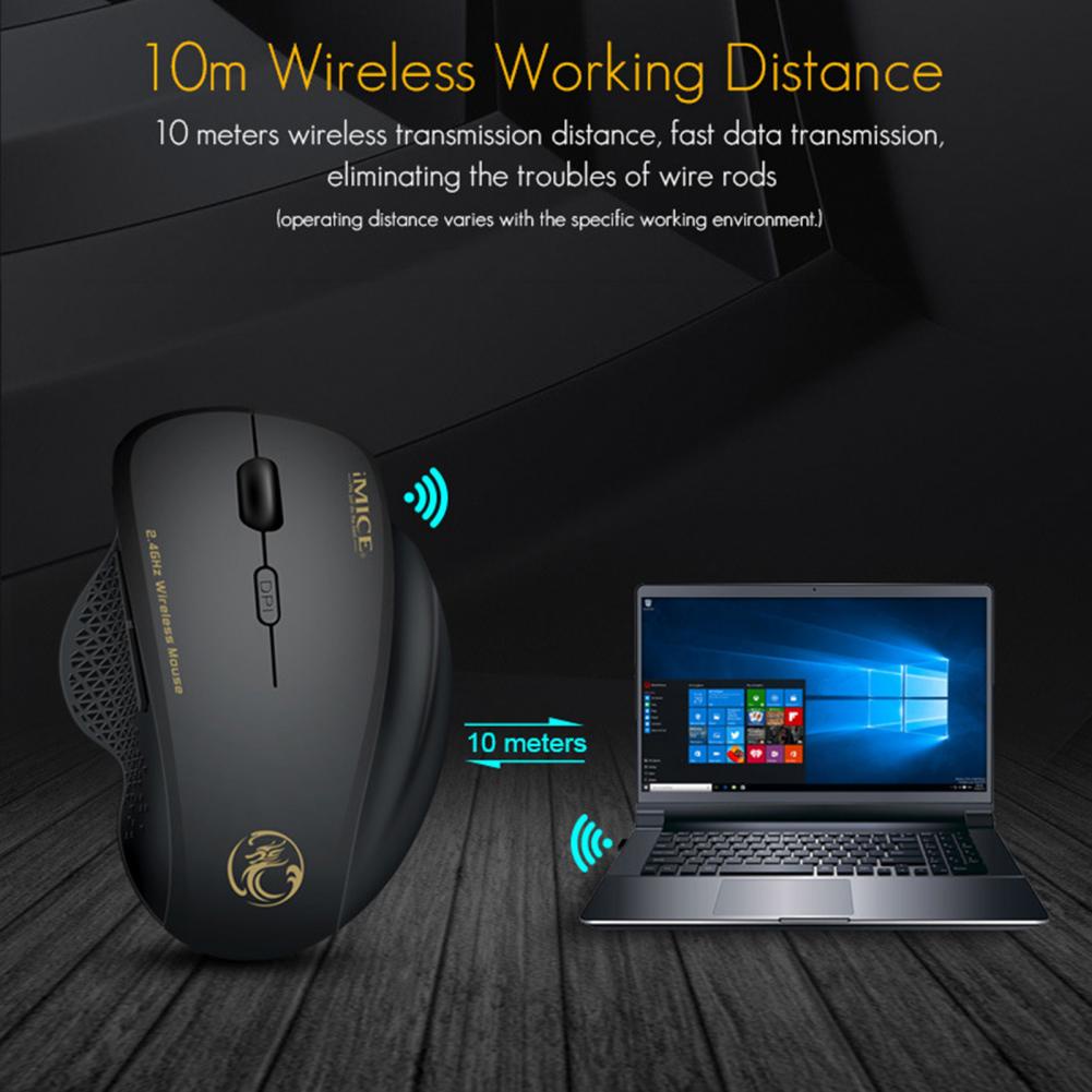 Chuột không dây 2.4 Ghz 1600 DPI