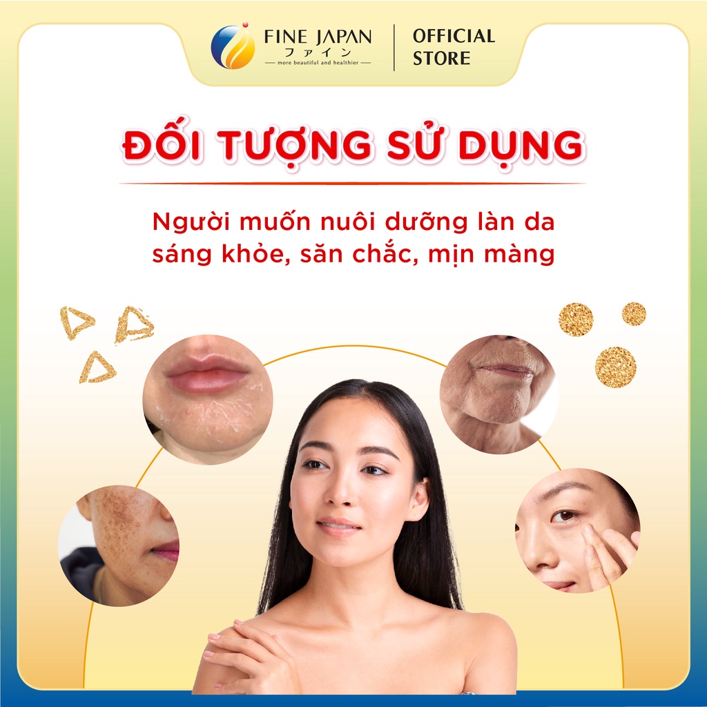 Combo viên uống dinh dưỡng cho mẹ FINE JAPAN bổ sung vitamin ngừa suy nhược & chống lão hoá da