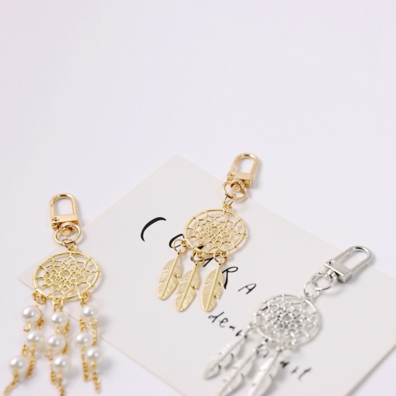Vỏ Bảo Vệ Hộp Đựng Tai Nghe Bluetooth Hình Dreamcatcher Phối Lông Vũ Phong Cách Dân Tộc Cổ Điển