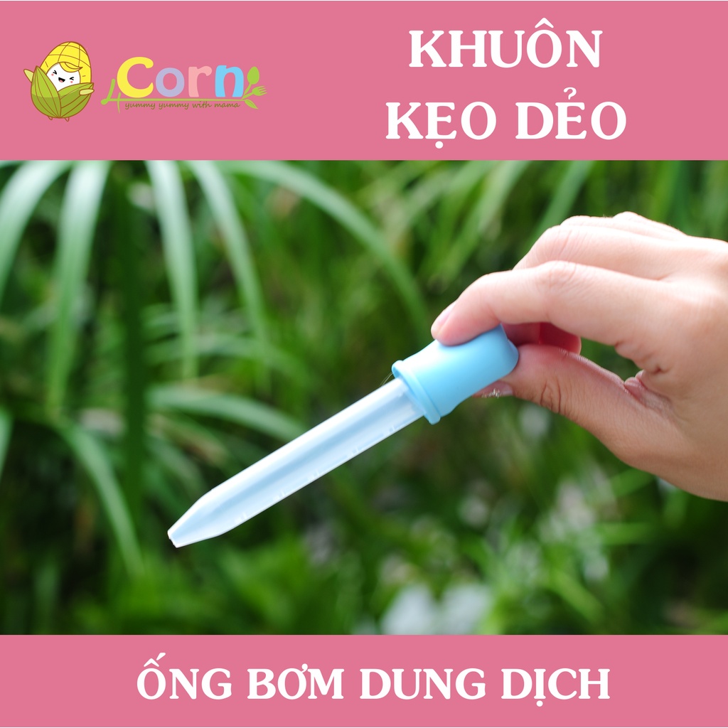 Khuôn silicon làm kẹo dẻo (chip chip), làm thạch - Tặng kèm công thức