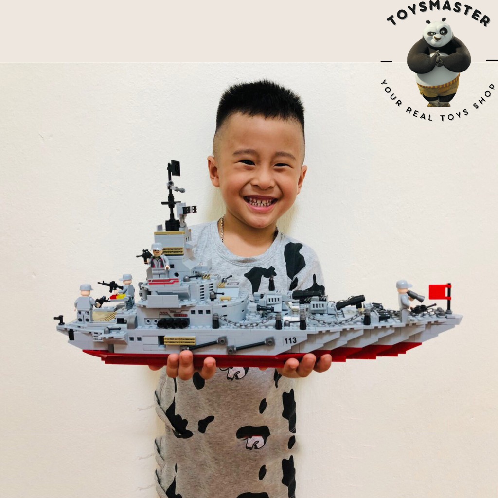 Đồ Chơi Lắp Ráp Mô Hình Tàu Chiến Hạm,Cảnh Sát Biển,Robot,Máy Bay Coast Guard 8 Trong 1 Với 1000+ Mảnh Ghép