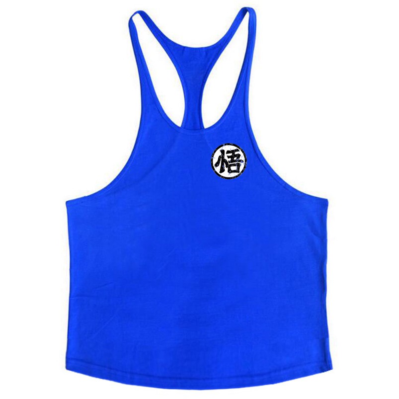 Áo ba lỗ nam tập gym thoải mái in hình cơ bắp