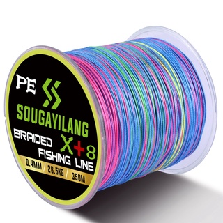 Cuộn Dây Câu Cá Sougayilang X8 Bện 8 Dây PE Multifilament dài 150m 6-26.5kg Cực Chắn Chắn