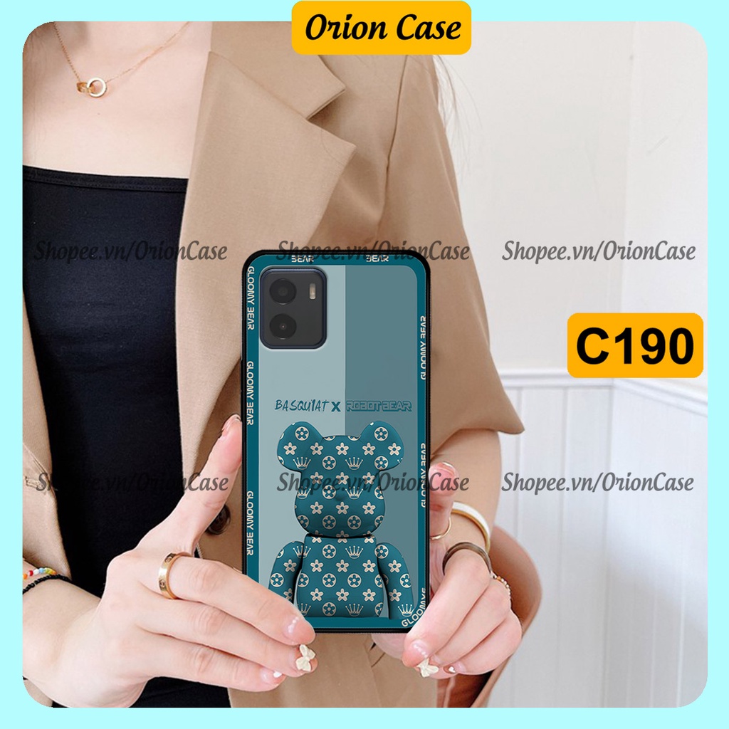 Ốp lưng Vivo Y15s - Y15a in hình bearbrick 3D thời trang, cá tính. ốp chống sốc, bền đẹp