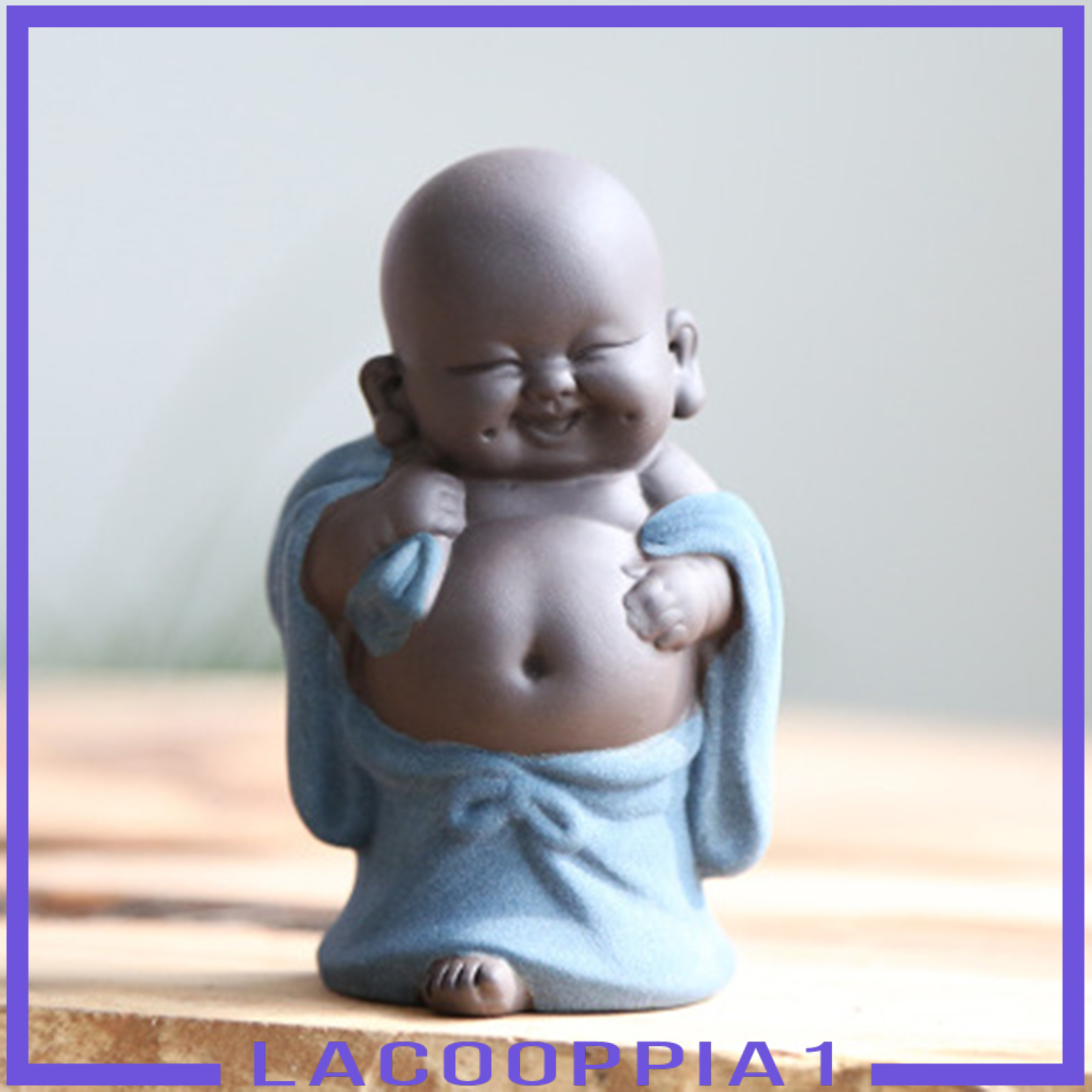 Mô Hình Tượng Phật Di Lặc Bằng Sứ Nhỏ Xinh Trang Trí Nhà Cửa Lacooppia1