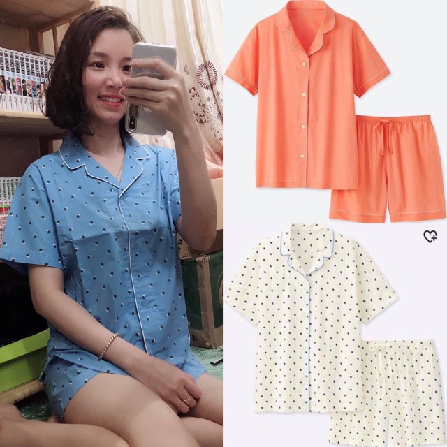 Bộ pijama Uniqlo nhật mặc nhà