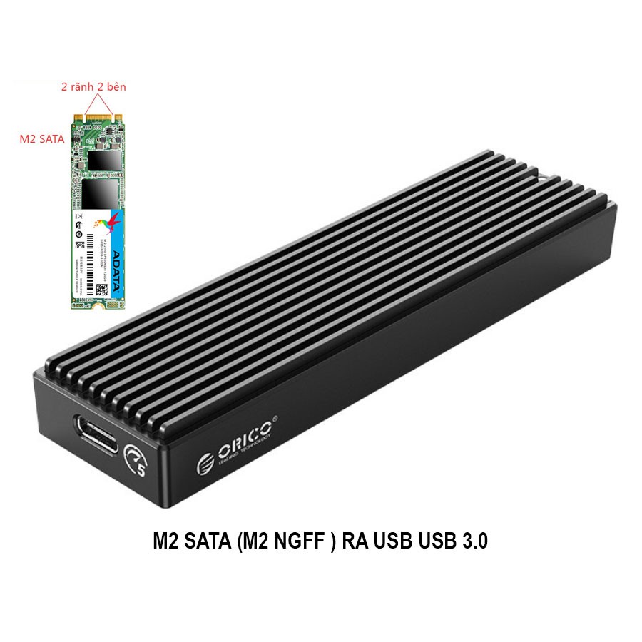 Box ổ cứng SSD M2 NGFF RA USB 3.0 -  Orico M2 NVME RA TYPE-C