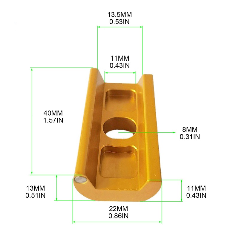 QQ Kẹp Chữ C Cho Xe Đạp Brompton3SIXTY