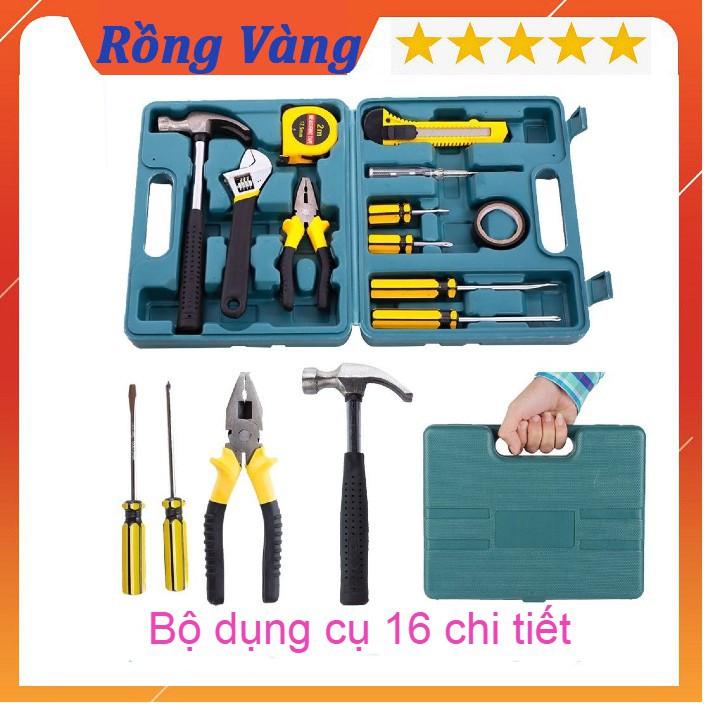 Bộ Dụng Cụ Sửa Chữa Đa Năng 16 Chi Tiết