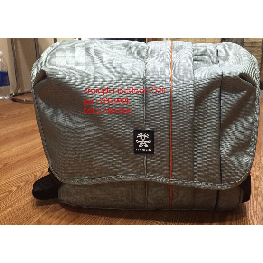 Túi đựng máy chụp hình crumpler jackback 7500- xám