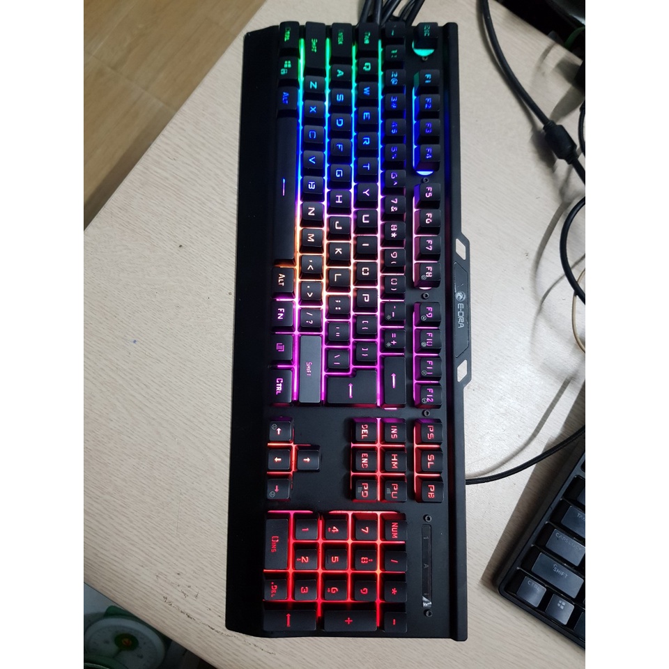 Bàn phím giả cơ E-Dra EK701 LED RGB cũ dùng tốt - Bàn phím gaming E-Dra EK701