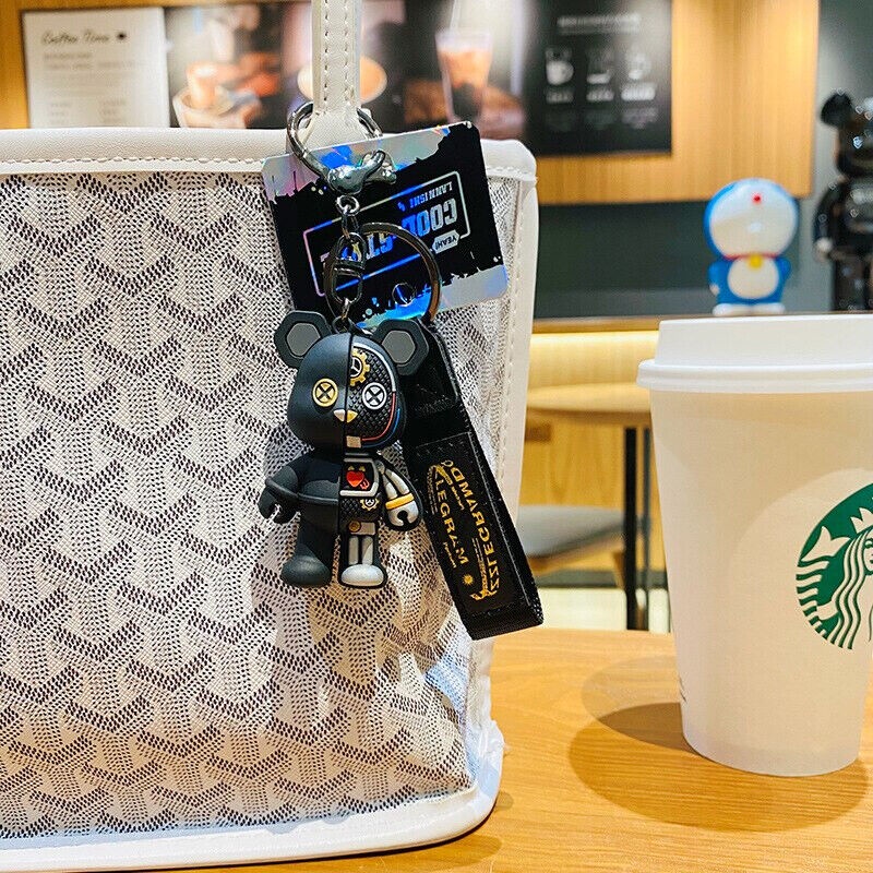 Móc Khoá Gấu Dễ Thương Phụ Kiện Túi Xách HKD53