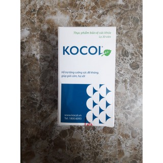 CHÍNH HÃNG Kocol - Ngừa cúm, chống viêm, tăng cường sức đề kháng